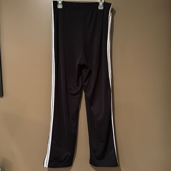 Nike Black Joggers Basketball Pants Size Medium White Stripe On Side - Picture 5 of 7
